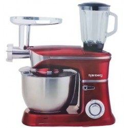 Кухонний комбайн 4200 Вт Rainberg RB-8080 (червоний)