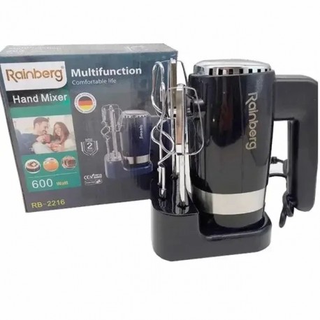 Міксер кухонний ручний Rainberg RB-2216 600W