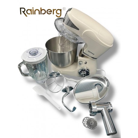 Кухонний комбайн Rainberg RB-8088-W - Тістоміс 3600W