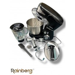 Кухонний комбайн Rainberg RB-8088-B - Тістоміс 3600W