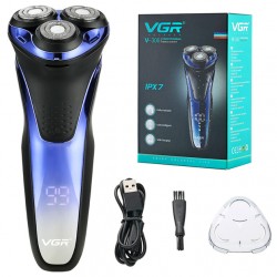 Електробритва-триммер акумуляторна з USB-зарядкою, VGR V-306