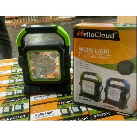 Світлодіодний LED ліхтар Hello Cloud HD-7078 А